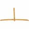 Ekena Millwork Bellingham Rough Sawn Timber Gable Bracket, Western Red Cedar, 96"W x 64"H x 2"D x 4"F, 16/12 Pitch GBW096X64X0204BEL00RWR - alternate 5